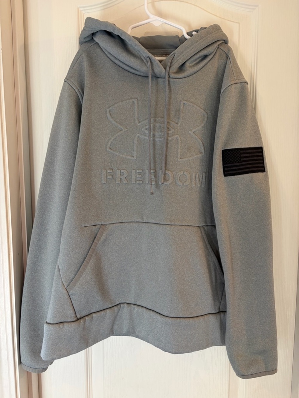 Under Armour Boys Crewneck Hoodie - Light Gray